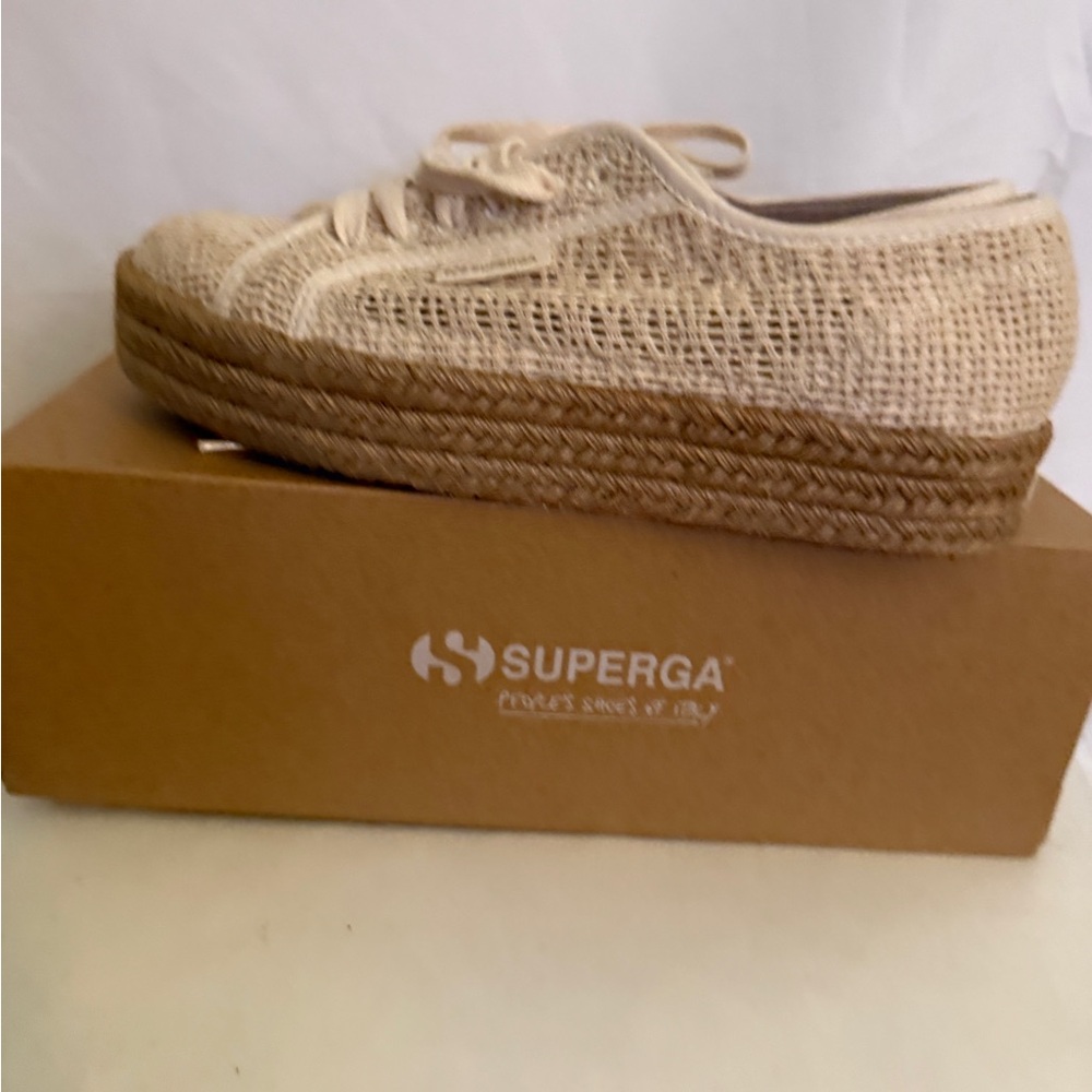Superga Macrame Espadrille Sneaker - Picture 3 of 8